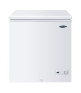 150L Chest Freezer, up to 50% Energy Saving, 100 Hours Frozen Without Power, Fast Freezing from 4 Sides, Wide Voltage Operation