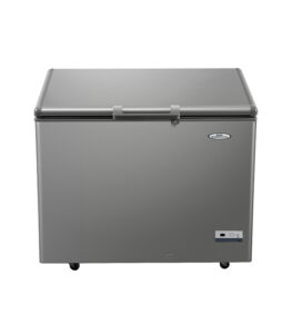319L Turbo Inverter Chest Freezer, up to 50% Energy Saving, Lid-Installed Fan, Electronic Control, Super Fast Freezing from 5 Sides, 120 Hours Frozen After Power Outage, LED Lighting, Door Lock, External Handle
