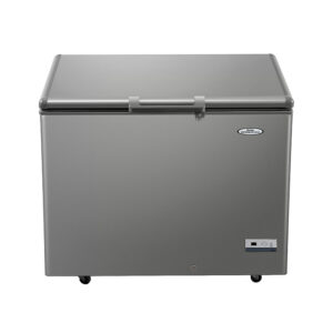 319L Turbo Inverter Chest Freezer, up to 50% Energy Saving, Lid-Installed Fan, Electronic Control, Super Fast Freezing from 5 Sides, 120 Hours Frozen After Power Outage, LED Lighting, Door Lock, External Handle