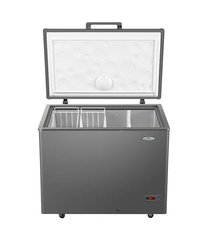 219L Inverter Chest Freezer, up to 50% Energy Saving, Fast Freezing from 5 Sides, 100 Hours Frozen After Power Outage, LED Lighting, Door Lock, External Handle - Image 4