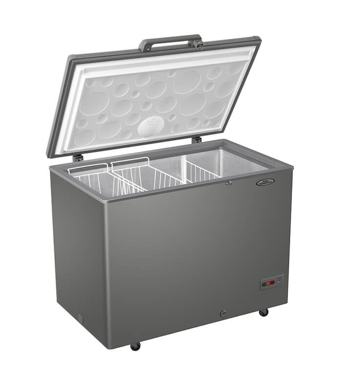 219L Inverter Chest Freezer, up to 50% Energy Saving, Fast Freezing from 5 Sides, 100 Hours Frozen After Power Outage, LED Lighting, Door Lock, External Handle - Image 3