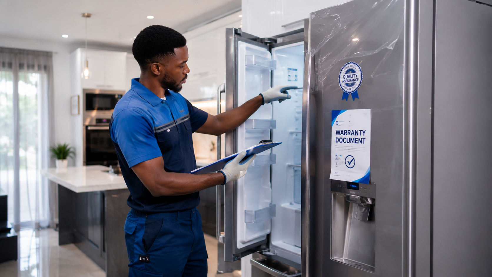 Genuine appliance inspection and warranty support in Nigeria.
