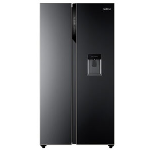 540L Side by Side Refrigerator with Haier Thermocool Twin Inverter technology and Food sterilizing DEO and Water Dispenser
