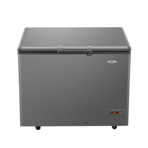 379L Inverter Chest Freezer, up to 50% Energy Saving, Super Fast Freezing from 5 Sides, 100 Hours Frozen After Power Outage, LED Lighting, Door Lock, External Handle