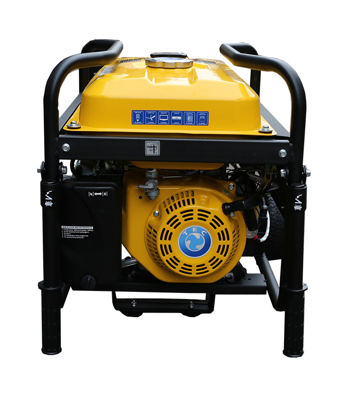Hustler 4800ES. 4.1kVA/3.3kW.Single phase petrol generator. 4 stroke, OHV, forced air cooled, electric start, 223cc single cylinder engine. Suitable for medium loads. E.g. lightings, TV, Fans, Fridge, medium AC - Image 4