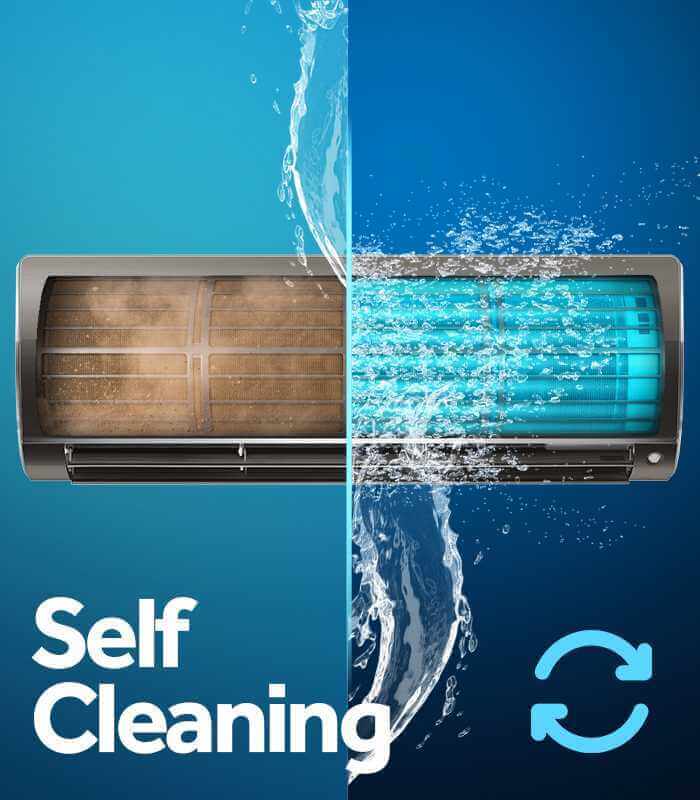 1.5hp GenPAL Inverter Air Conditioner. 99.99% UVC. 70% elelctricity savings. Earth friendly R32 refrigerant. Self-Cleaning Evaporator, ECO mode operation. - Image 6