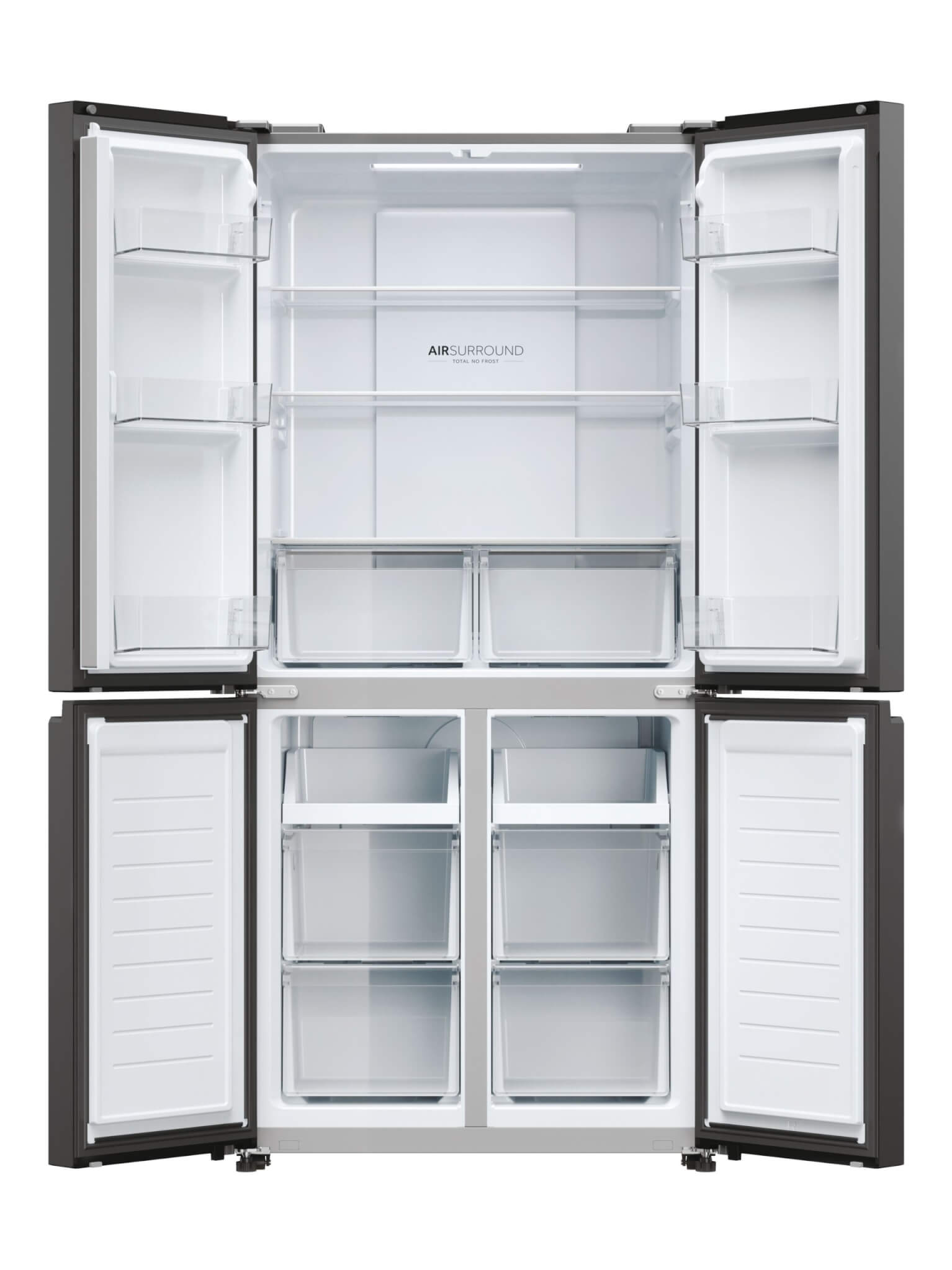HRF-525SS Refrigerator Silver - Image 3