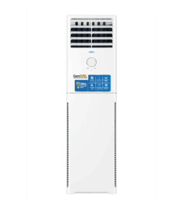2hp GenPAL Floor Standing Inverter Air Conditioner. Perfect for medium-to-large sized spaces,offering powerful yet energy efficient cooling. 70% elelctricity savings. Self-Cleaning Evaporator, ECO mode operation. Earth friendly R32 refrigerant.